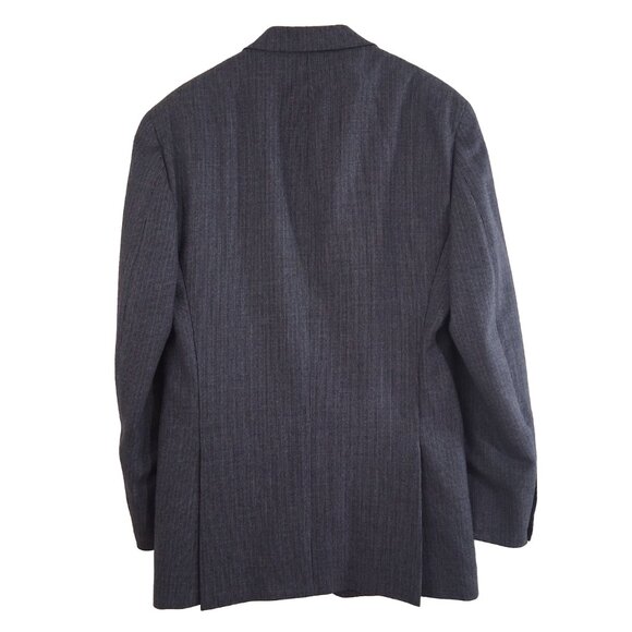 CHAPS 42L Tweed Blazer 100% Wool Jacket Academia Old Money Ivy League Sport Coat - Picture 2 of 16